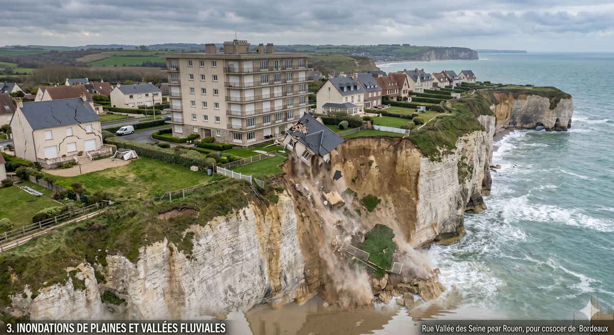 Inondations de plaines et vallées fluviales
